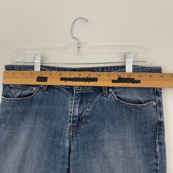 Levi's Demi Curve Jeans Womens 8/29 Blue Classic Mid-Rise Straight Denim Pants - Picture 3 of 12